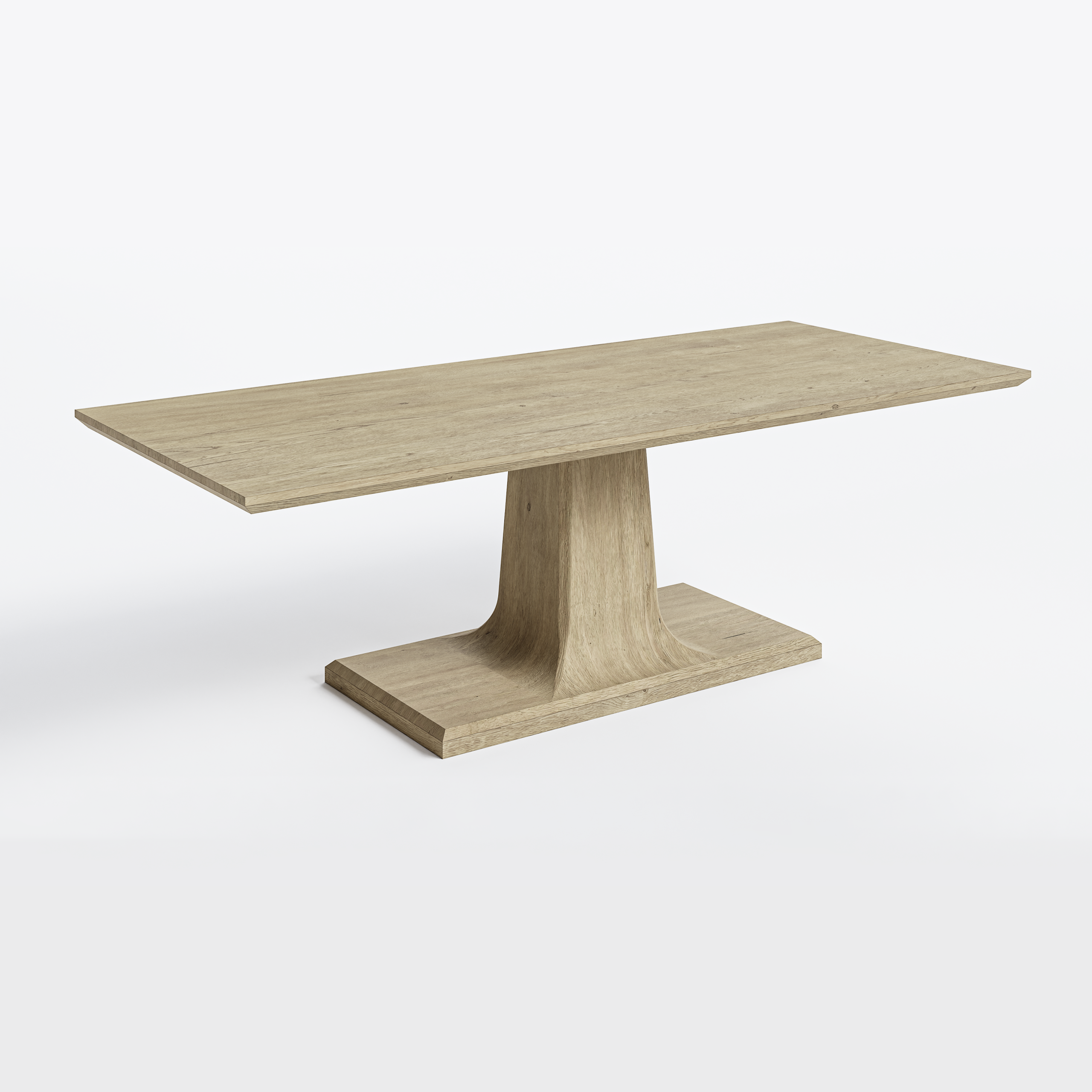 MOC-TAB24 - MONTCLAIR DINING TABLE 2400x1016x76H_MM - BISCOTTI CRACKED OAK _square
